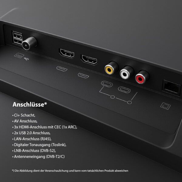 DYON ULTIMAX 32F-TI - Full HD 32 Inch (80 cm) TV (1080p, Smart TV, Tizen OS, Triple Tuner (DVB-C/-S2/-T2), Samsung Smart & Gaming Hub, Prime Video, Netflix, Disney+) [2025] - Image 10