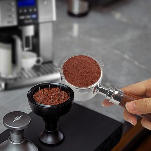 Stainless Steel Coffee 51mm Bottomless Portafilter Compatible with DeLonghi Dedica EC680/EC685/EC785/EC820/EC850/EC860 Coffee Machine - Image 4