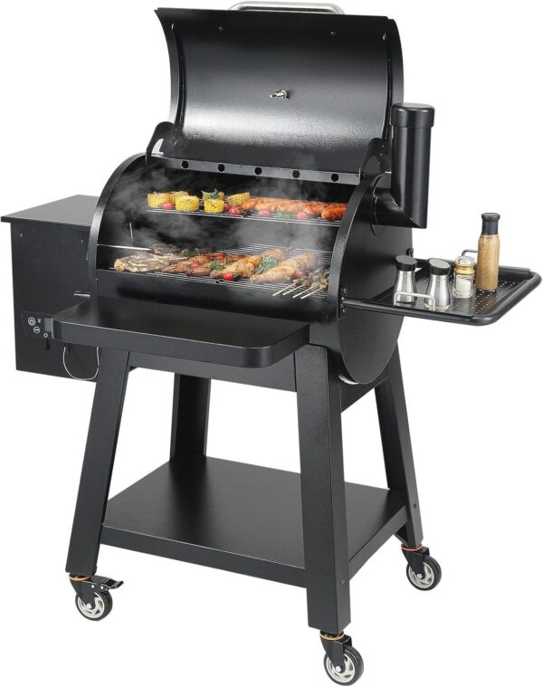 Portable Charcoal Grill BBQ with Cart - Heavy Duty 53-inch Outdoor Cooking Equipment - Image 2
