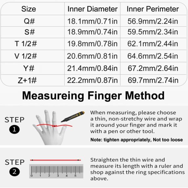 findtime Smart Ring Heart Rate Monitor Sleep Ring Fitness Tracker Blood Pressure Ring Blood Oxygen Step Counter Calories Pedometer Waterproof Health Retro Vintage Smart Rings for Men Women - Image 8
