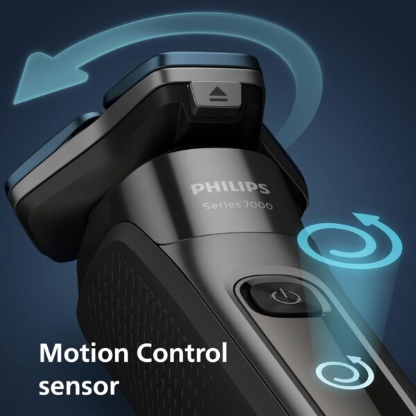 Philips Shaver Series 7000 Dry and Wet Electric Shaver Men (Model S7783/35) - Image 7