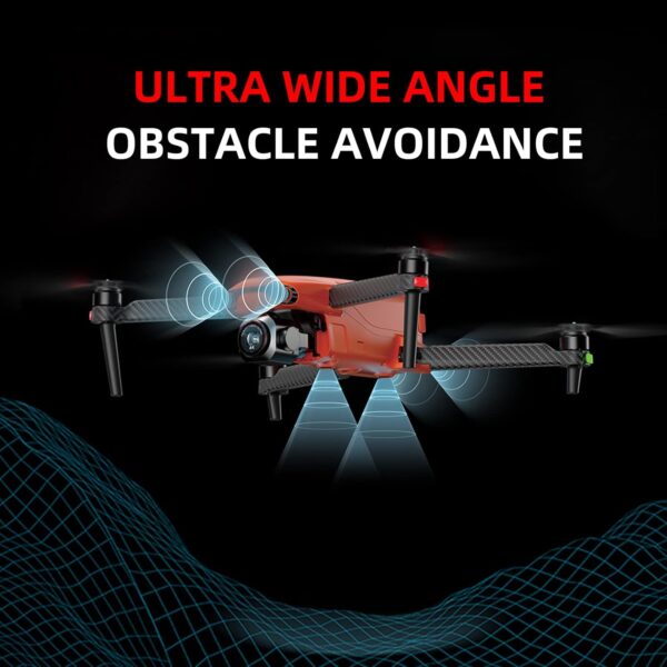 YueLi EVO Lite+ Portable Foldable Drone,3-Axis Gimbal with 6K HD Camera,1inch Image Sensor,40-Minute Flight Time,12km Video Transmission,with Avoidance Sensing RC Quadcopter(Lite+ Combo,Glacier White) - Image 5