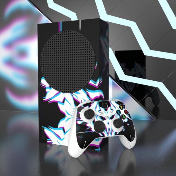 PlayVital Glitch Demons Custom Vinyl Skins for Xbox Series S, Wrap Decal Cover Stickers for Xbox Series S Console Controller - Image 6