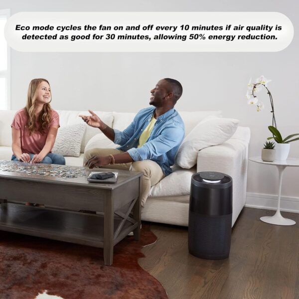 Instant 150-0011-01-UK AP300 Air Purifier Advanced 3-in-1 Filtration System, Sensor Control, Whisper-Quiet, Night/Auto/Eco Mode, Removes Viruses/Bacteria/Allergens, Large Rooms 36m², Black - Image 7