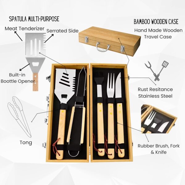 Orchers BBQ Tool Set (Grill Master) - Image 3