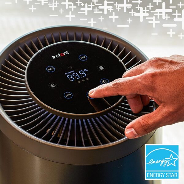 Instant 150-0011-01-UK AP300 Air Purifier Advanced 3-in-1 Filtration System, Sensor Control, Whisper-Quiet, Night/Auto/Eco Mode, Removes Viruses/Bacteria/Allergens, Large Rooms 36m², Black - Image 9