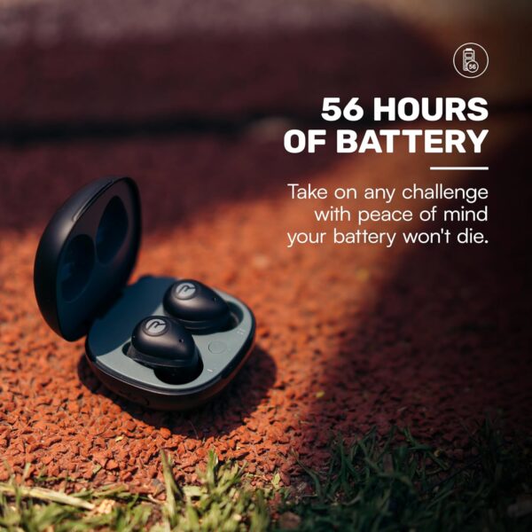 Raycon Fitness Bluetooth True Wireless Earbuds with Built in Mic 54 Hours of Battery IPX 7 Waterproof and Charging Case with Talk, Text, and Play Bluetooth 5.2 Portable Sport (Green) - Image 4