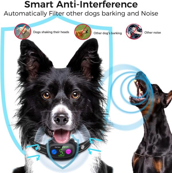 Animoul Dog Bark Training Collar – Humane No-Bark Device with Vibration and Beep Modes, Safe for Small, Medium, and Large Dogs (5-120 lbs), Suitable for All Breeds - Image 5