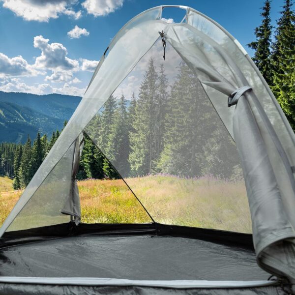 Forceatt Tent, 1/2 Person Two Doors Camping Tent, Ultralight Waterproof 1-2 Man Tent,Quick To Set Up,Portable,for Camping,Motorcycle Travel, Backpacking - Image 6