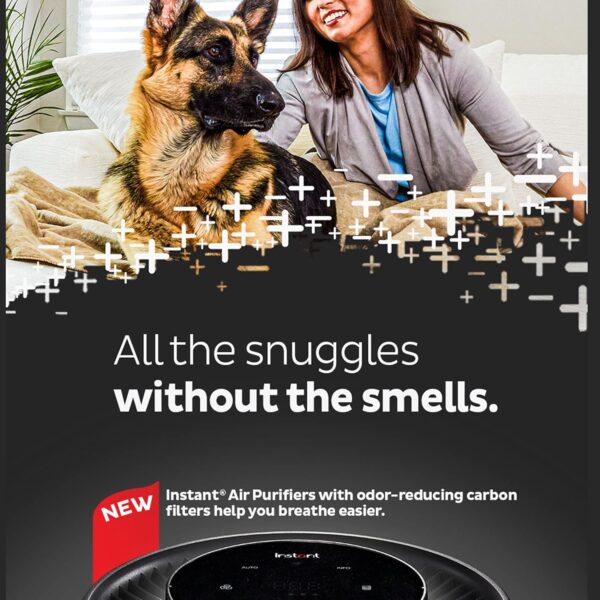 Instant 150-0011-01-UK AP300 Air Purifier Advanced 3-in-1 Filtration System, Sensor Control, Whisper-Quiet, Night/Auto/Eco Mode, Removes Viruses/Bacteria/Allergens, Large Rooms 36m², Black - Image 12