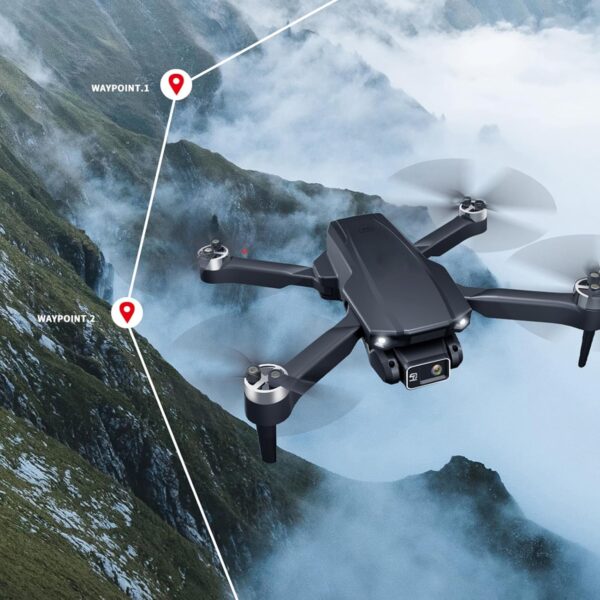 TSLVTA Drones with 4K UHD Cameras for Adults Beginners Kids Foldable RC Quadcopter Toys with Battery Carrying Case One Key Take Off Land Altitude Headless Mode Degree Flips - Image 9