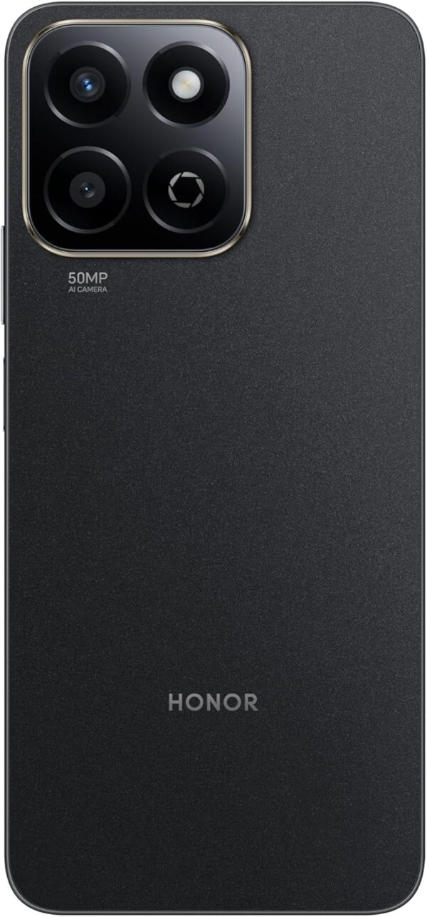 HONOR 200 Smart,5G Unlocked Mobile Phones, 5200mAh Super Durable Battery,4GB+256GB,5-star Drop Resistance,Splash-proof Durability,50MP AI Motion Sensing Capture,Dual SIM, Android 14,Black - Image 8