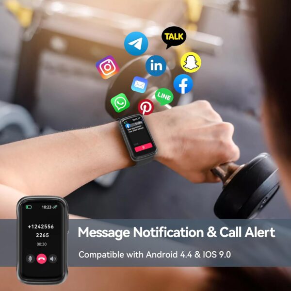 OUKITEL Smart Watch for Men Women with 24 Sport Modes, Fitness Tracker 1.47" Smartwatch with Heart Rate/SpO2/Sleep Monitor, Step Counter Activity Pedometer with IP68 Waterproof for iOS Android - Image 4
