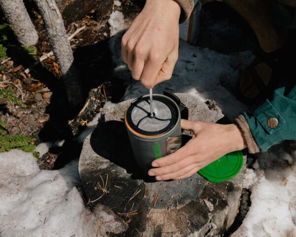 Jetboil Silicone French Press Coffee Maker Camping Stoves, Regular - Image 6