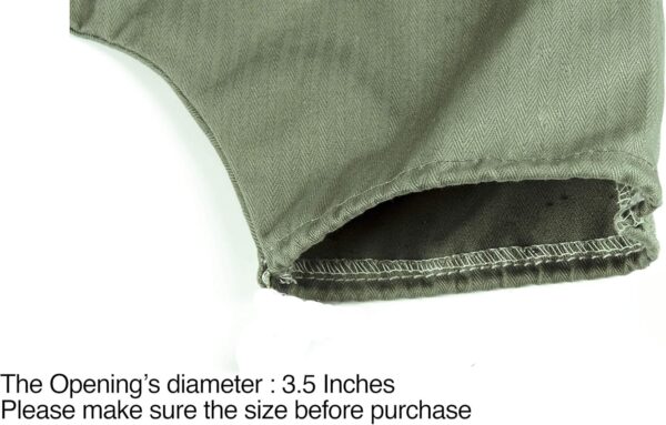 Mardili Replacement Leaf Blower Vacuum Zippered Bottom Dump Bag for Ultra Blower Rake & Vacuum Leaf Blowers - Image 4