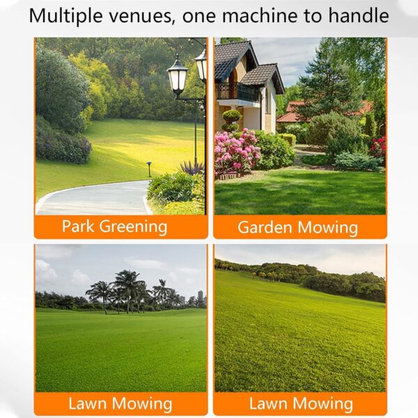 GESAIDES 33 cm (13 in) Electric Lawn Mower for Small Yards, 2-in-1 Compact, Lightweight Brushless Motor, 40V 4.0Ah Battery & Charger Included - Image 10
