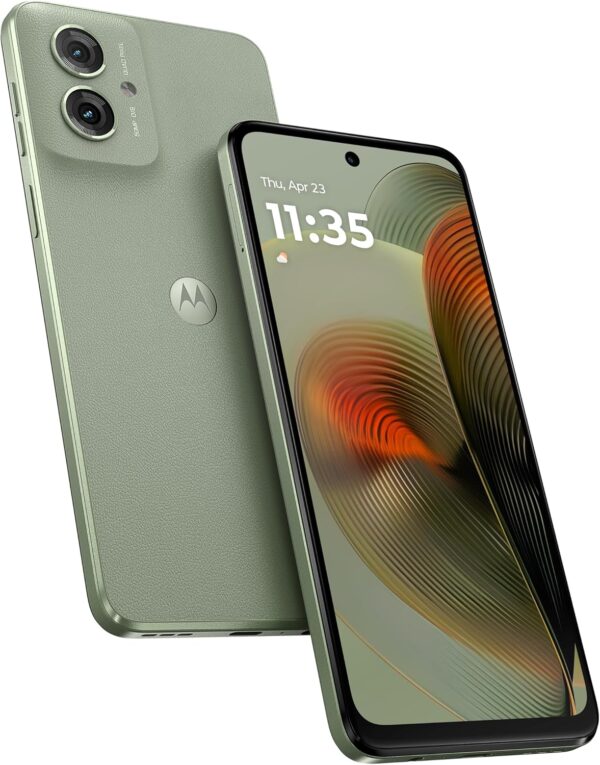 Motorola Moto G55 5G(6.49''Full HD+ 120Hz,Water-repellent IP52,50MP camera with OIS, 68W TurboPower charging,5000mAh battery,Dolby Atmos audio,Android 14,MediaTek Dimensity 7025,dual SIM),Smoky Green - Image 3