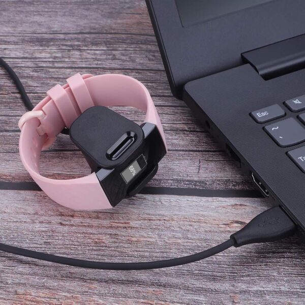 Replacement Charging Cable Compatible with Fitbit Charge 4 Charger, Exclusively Designed for Fitbit Charge 4 Fitness Tracker, Not Compatible with Charge 2 Charge 3, Secure Connection Fast Charge - Image 7