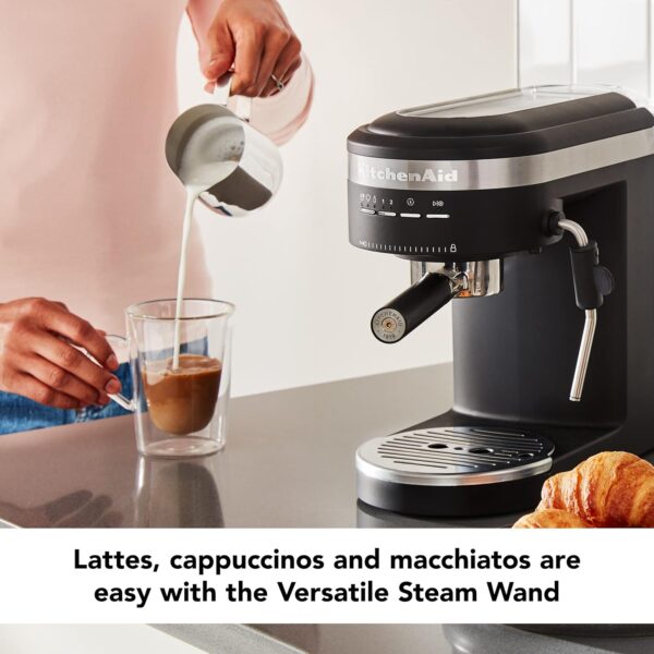 KitchenAid ESPRESSO MACHINE - ARTISAN - CAST IRON BLACK 5KES6503BBK - Image 4