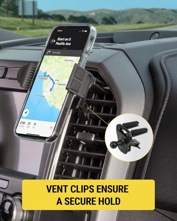 Scosche HVM2 VentMount Universal Vent Smartphone/GPS Mount for the Car - Image 4
