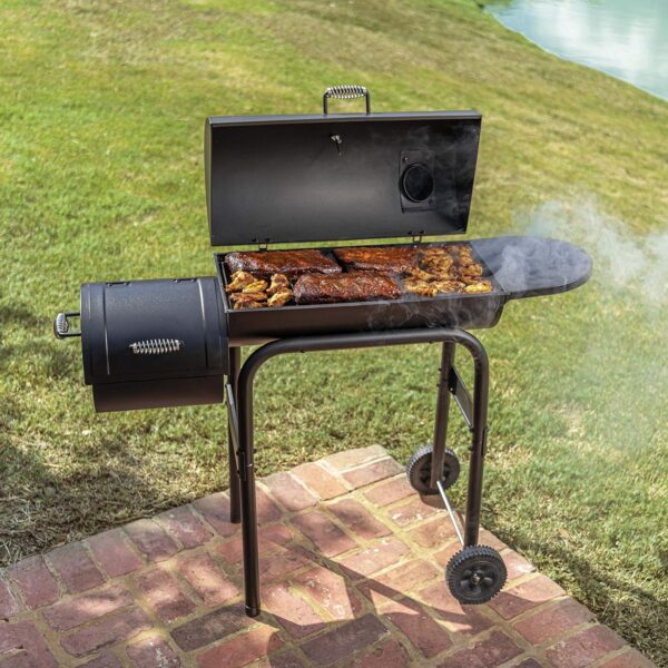Char Broil 43015705-SSI American Gourmet Offset Smoker 430 - multi, N/A - Image 7