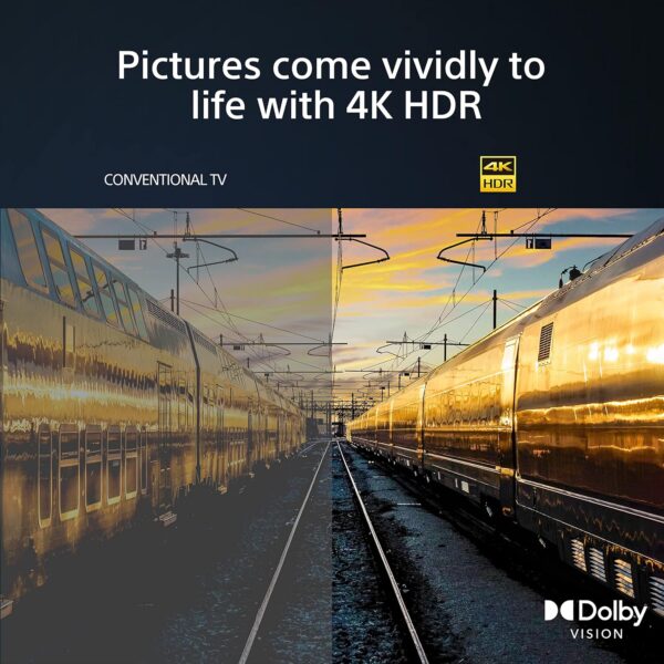 Sony BRAVIA, KD-43X75WL, 43 Inch, LED, Smart TV, 4K HDR, Google TV, ECO PACK, BRAVIA CORE, Narrow Bezel Design - Image 13